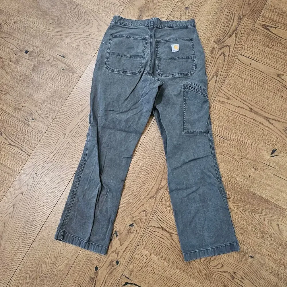 Grey carhartt relaxed fit pants